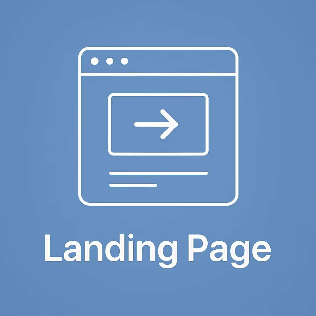 Digital Optad landing page
